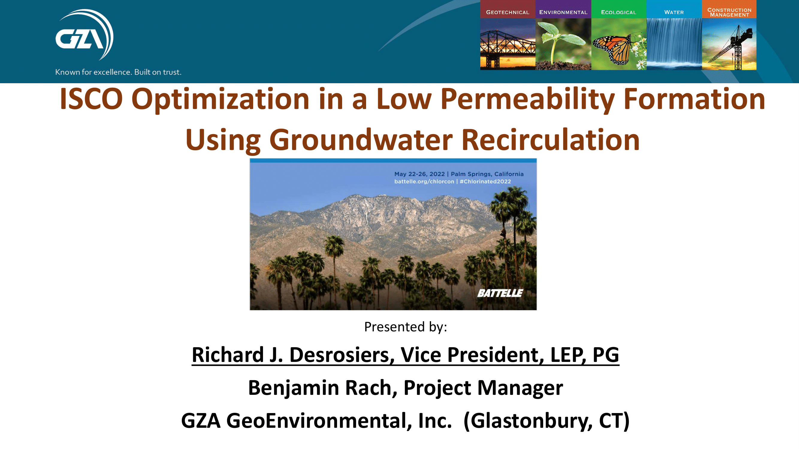 Low Permeability ISCO Optimization using Groundwater Recirculation